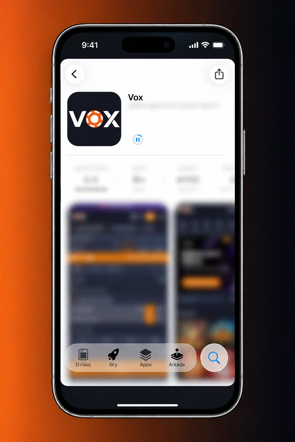 Instalacja aplikacji VOX Casino PWA na iOS przez Safari – dodawanie do ekranu głównego