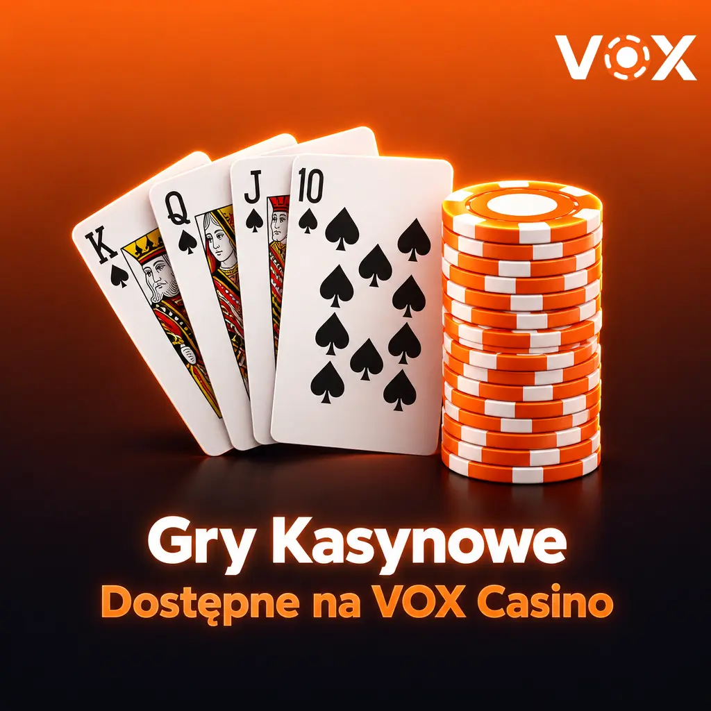 Gry kasynowe VOX Casino: sloty, ruletka, blackjack, kasyno na żywo i crash games od top dostawców
