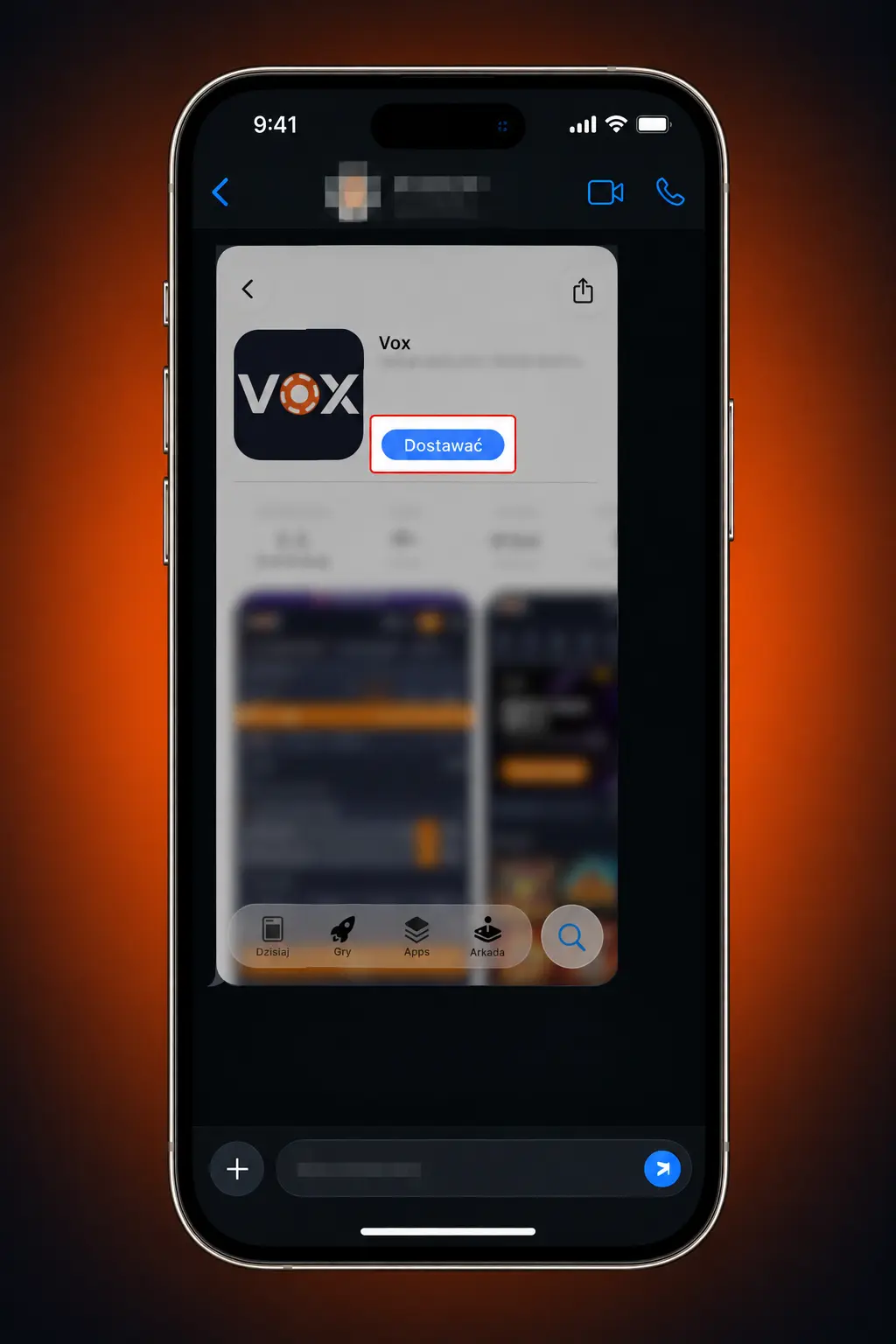 Instalacja aplikacji VOX Casino PWA na iOS w 5 krokach – ekran główny iPhone'a