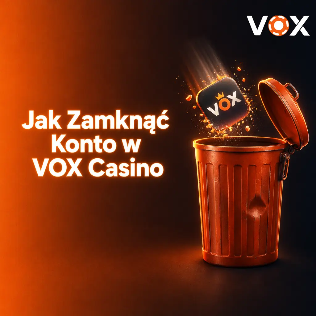 Zamknięcie konta w VOX Casino – samowykluczenie i blokada dostępu zgodnie z polityką odpowiedzialnej gry