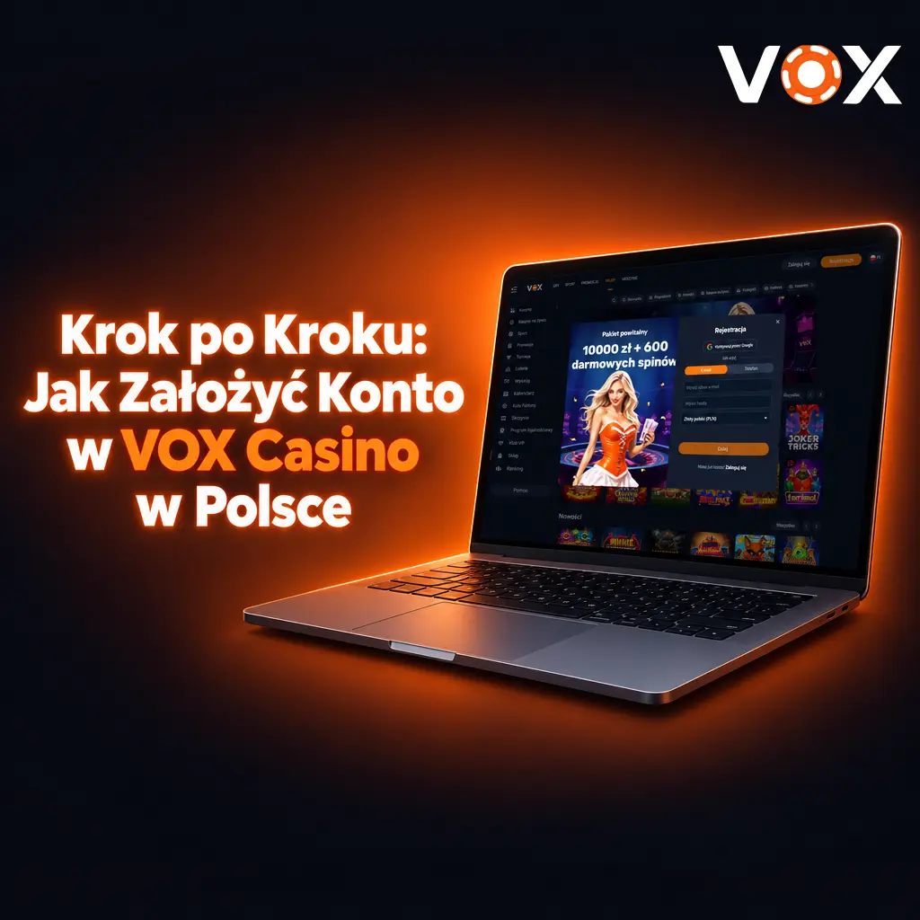 Przewodnik rejestracji konta w VOX Casino dla graczy z Polski – formularz i weryfikacja konta