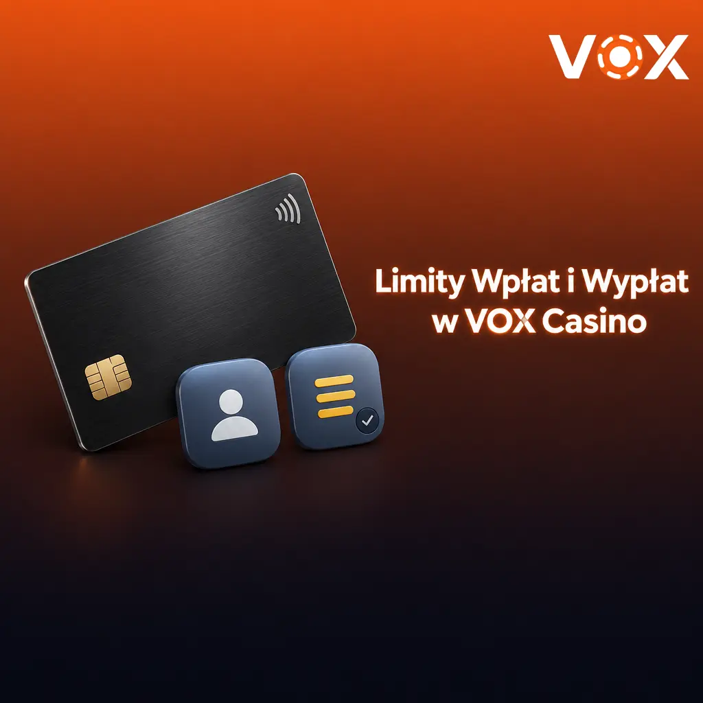 Limity wpłat i wypłat w VOX Casino – tabela metod płatności BLIK, karty, kryptowaluty
