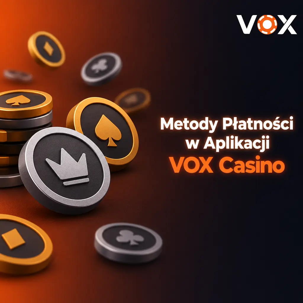 Metody płatności w VOX Casino: BLIK, Visa, Mastercard, kryptowaluty – min. depozyt 20 PLN, szyfrowanie TLS 1.3