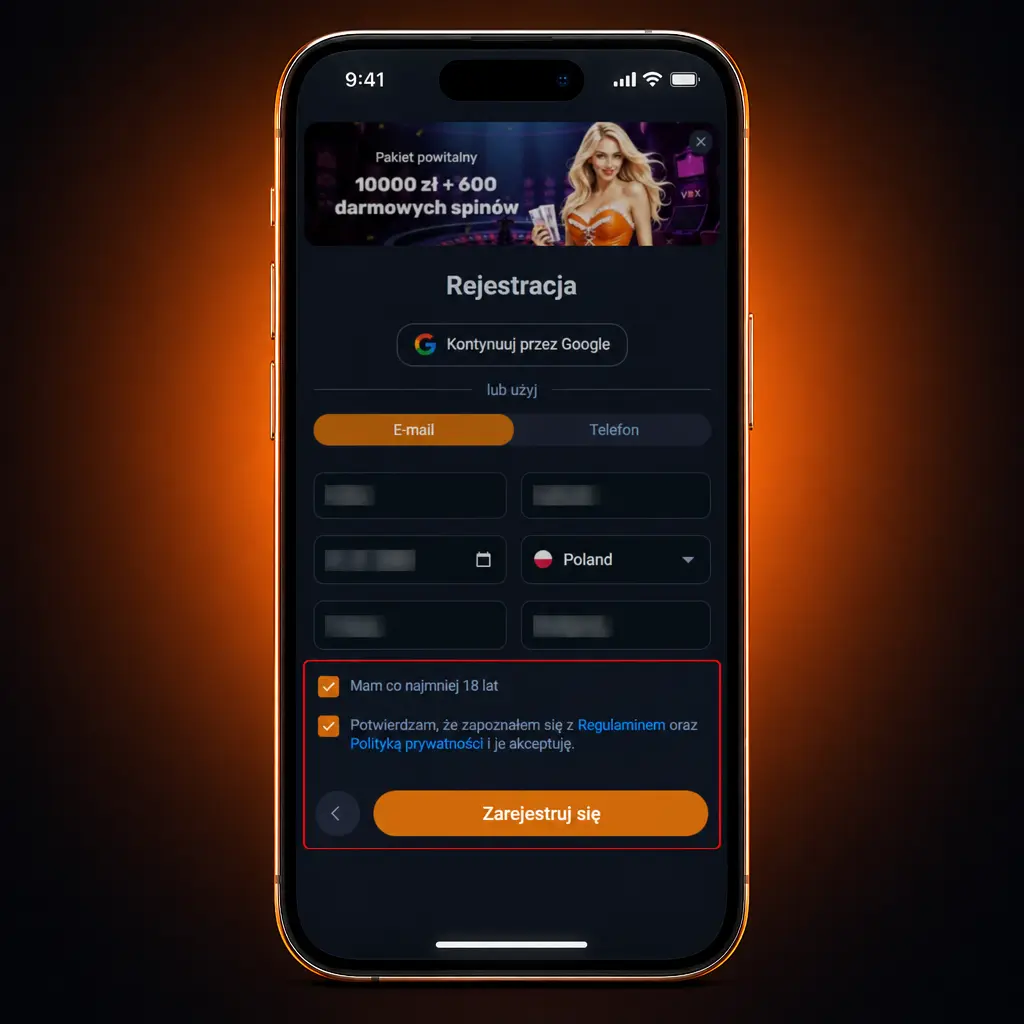 Rejestracja w VOX Casino w 5 krokach – przewodnik po zakładaniu konta gracza